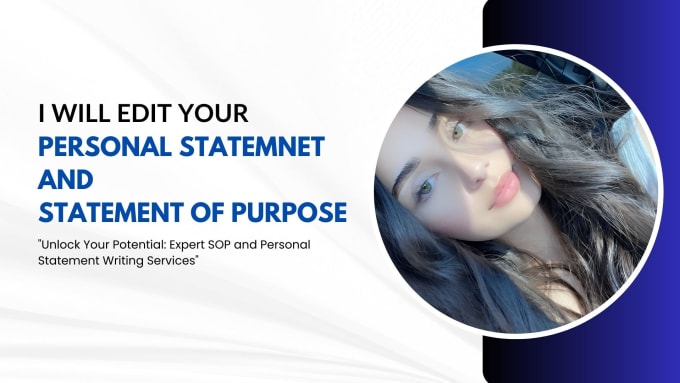 Gig Preview - Edit your personal statement or statement of purpose