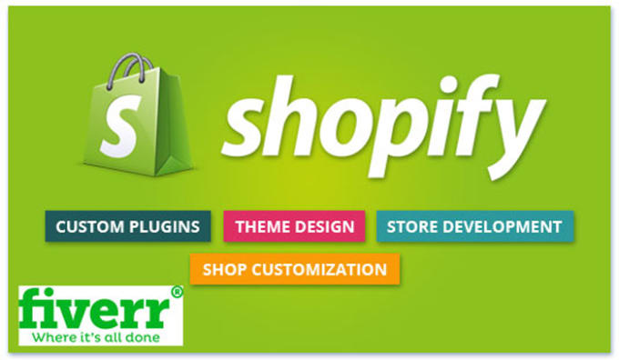 Gig Preview - Build shopify store or shopify website development or shopify website design