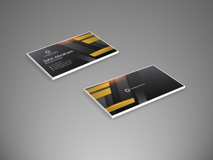 Gig Preview - Design modern business cards