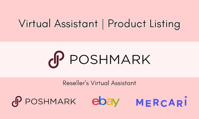 Gig Preview - Draft your poshmark listings or cross listing on mercari