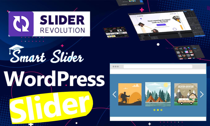 Gig Preview - Build or fix the wordpress slider with slider revolution and smart slider 3