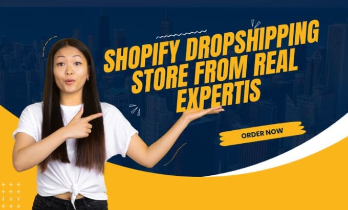 Gig Preview - Create shopify dropshipping store, shopify website or shopify store develop