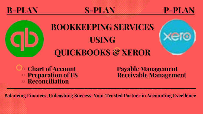 Gig Preview - Manage your bookkeeping using quickbooks and xero