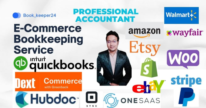 Gig Preview - Do monthly bookkeeping in quickbooks online for ecommerce business