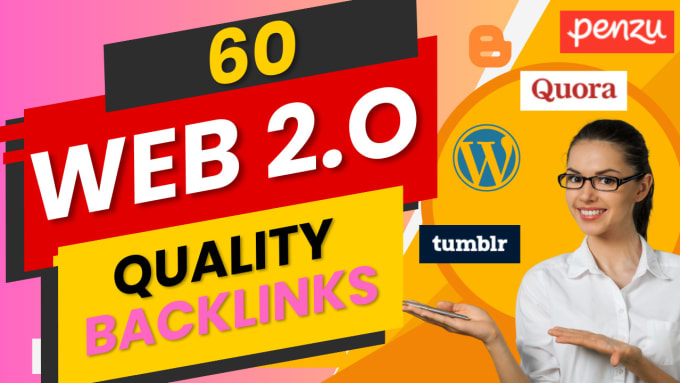 Gig Preview - Build authority web 2 0 backlinks  manually