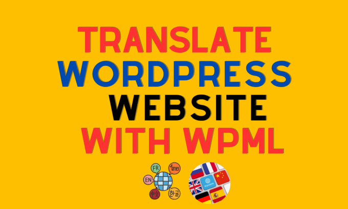 Gig Preview - Translate wordpress website with wpml