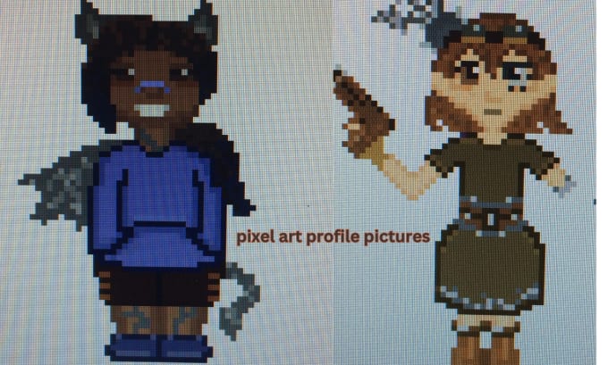 Gig Preview - Make anything you want into cute pixel art profile pictures