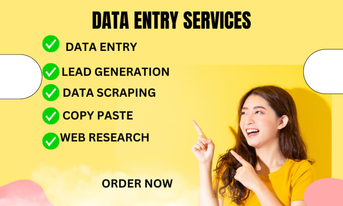 Gig Preview - Expert in data entry copy paste excel PDF and web scraping