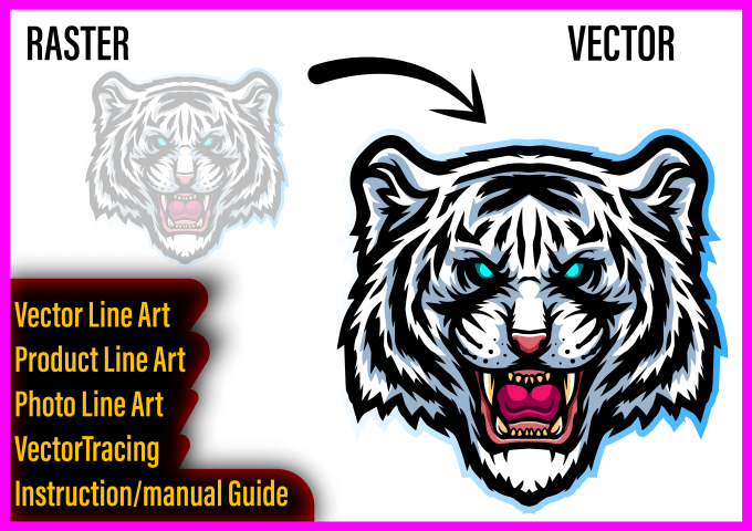 Gig Preview - Convert drawing into digital art, vector tracing logo and image