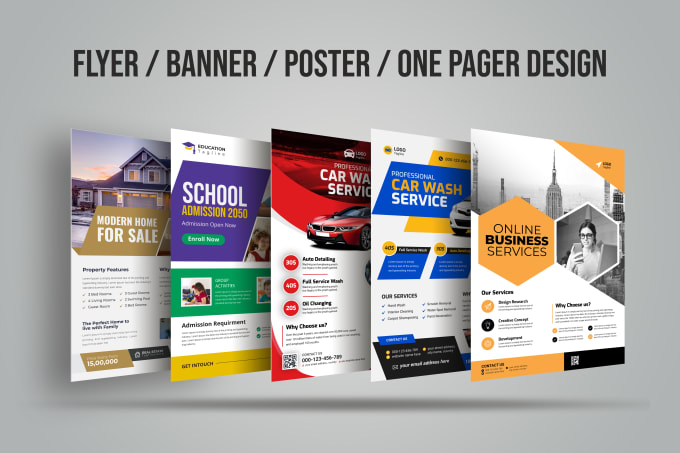 Gig Preview - Design urgent  job hiring flyer one pager sell sheet banner marketing materials