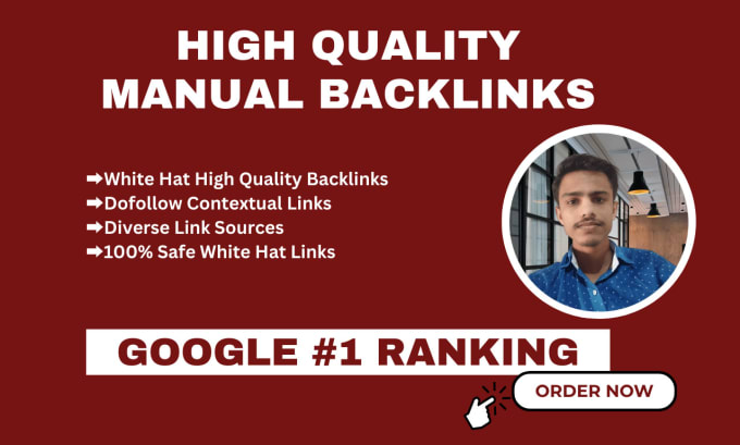 Gig Preview - Do website seo contextual backlinks, high quality dofollow links to rank top