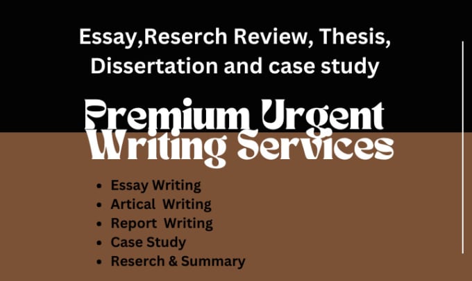 Gig Preview - Edit essays, research, theses, dissertations and literature