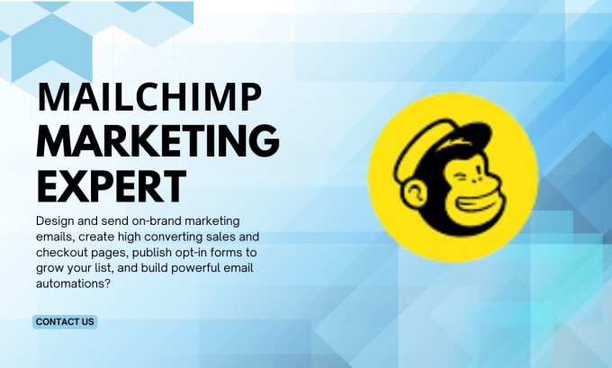 Gig Preview - Be mailchimp expert landing  newsletter automation campaign