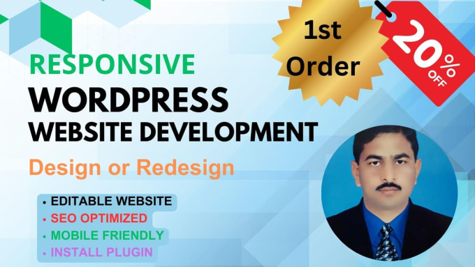 Bestseller - do wordpress website development, responsive website design