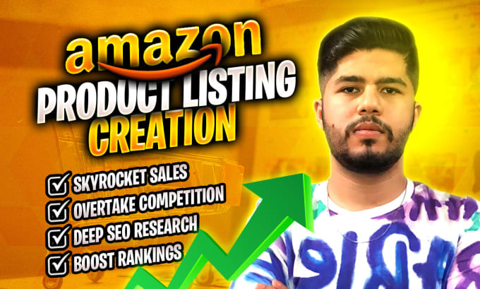 Gig Preview - Set up, add winning products, amazon product listings, amazon variation listing