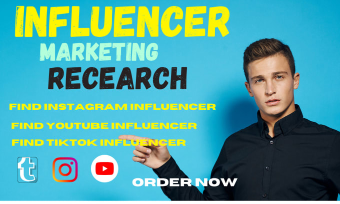 Gig Preview - Do best influencers research for your instagram, youtube, tiktok