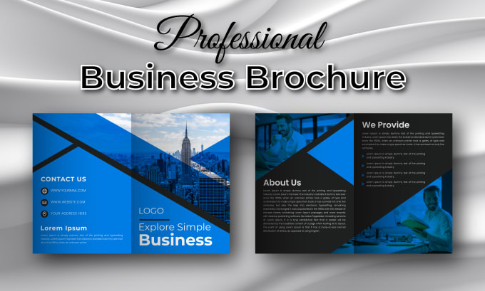 Gig Preview - Design quality full bi fold, tri fold or 8 page brochure