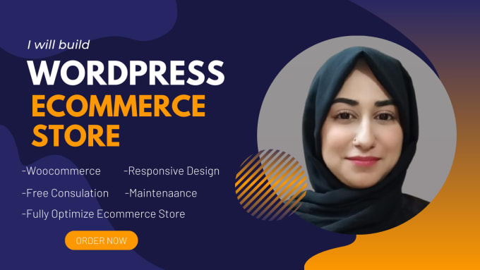 Gig Preview - Build responsive wordpress ecommerce store design