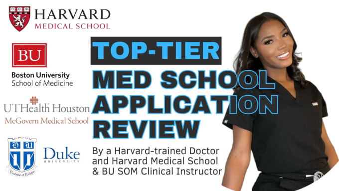 Gig Preview - Perfect your entire medical school application to perfection