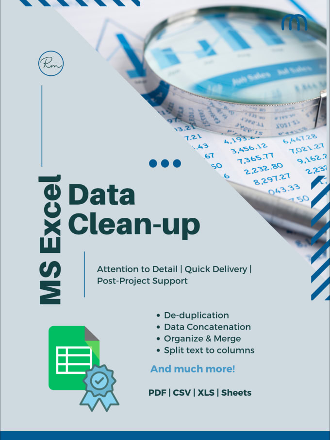 Bestseller - clean and organize your excel data