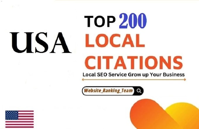 Gig Preview - Add your company to 200 local citations in the USA