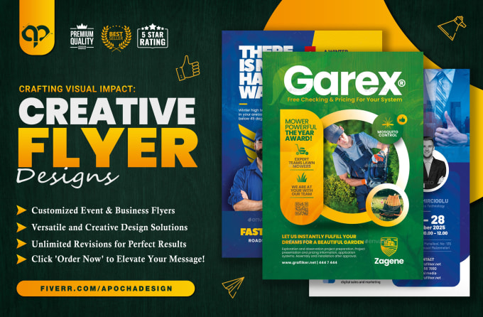 Gig Preview - Craft eye catching flyer designs for events and businesses