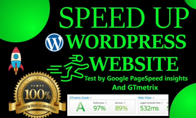 Bestseller - increase wordpress speed optimization, google page speed