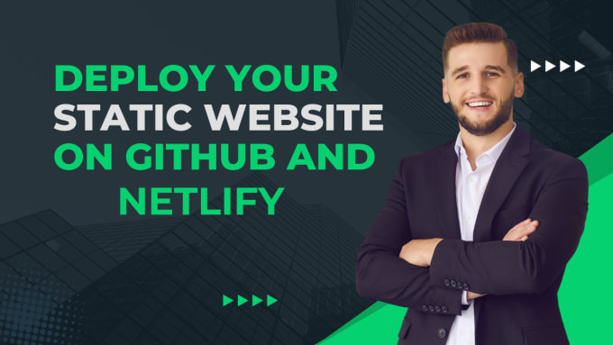 Gig Preview - Deploy your static webiste on github,vercel and netlify