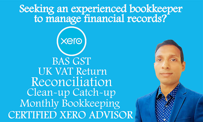 Gig Preview - Do xero bookkeeping and profit and loss, UK accountant xero expert