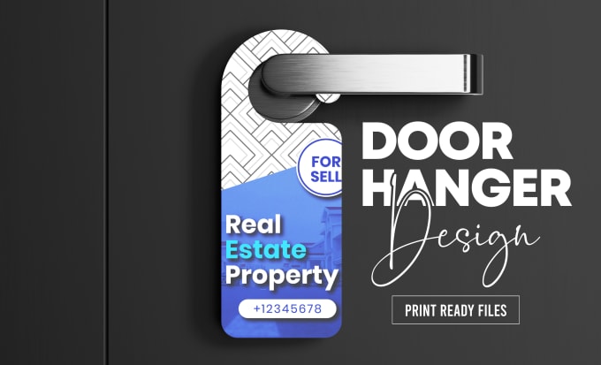 Gig Preview - Design modern flyer or door hanger with print ready files