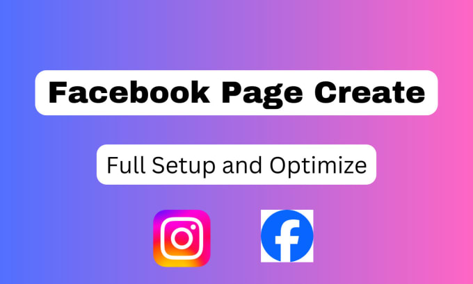 Gig Preview - Do facebook business page create and setup for you