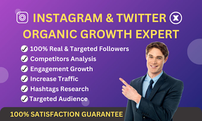 Gig Preview - Do instagram marketing or promotion for organic instagram growth