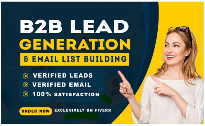 Gig Preview - Do b2b lead generation and targeted email list for usa clients