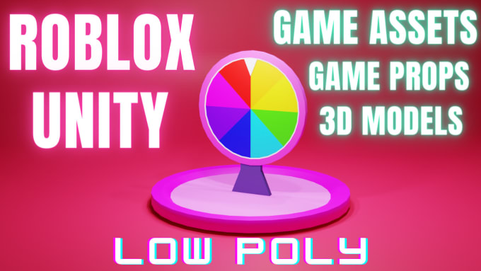 Gig Preview - Create low poly 3d model for your roblox and unity games