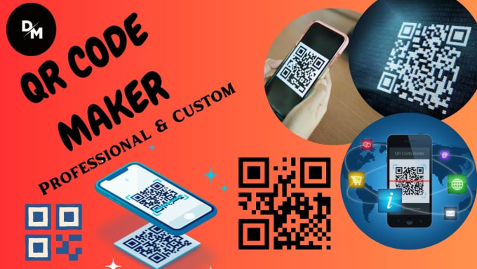 Gig Preview - Best custom and professional qr code maker for your business