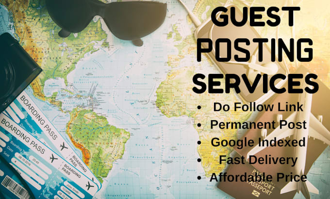 Gig Preview - Publish travel guest post, high quality SEO backlinks