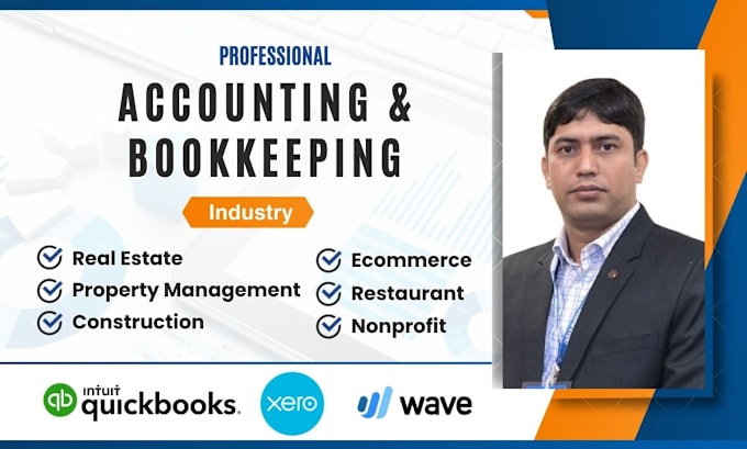 Gig Preview - Do accounting and bookkeeping using quickbooks online, xero, and wave