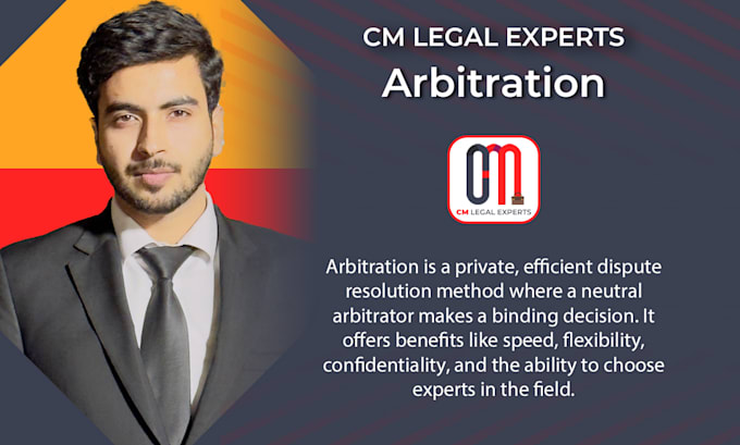 Gig Preview - Be your lawyer for arbitration, mediation, and negotiation