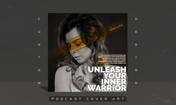 Gig Preview - Design a professional podcast cover art, podcast logo design