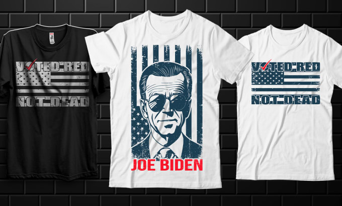 Gig Preview - Make political custom t shirt design and illustration