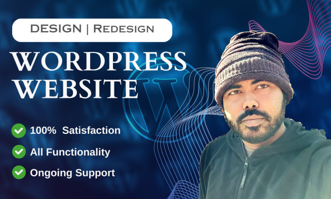 Gig Preview - Design, redesign, build, rebuild, clone, edit, fix or revamp wordpress website