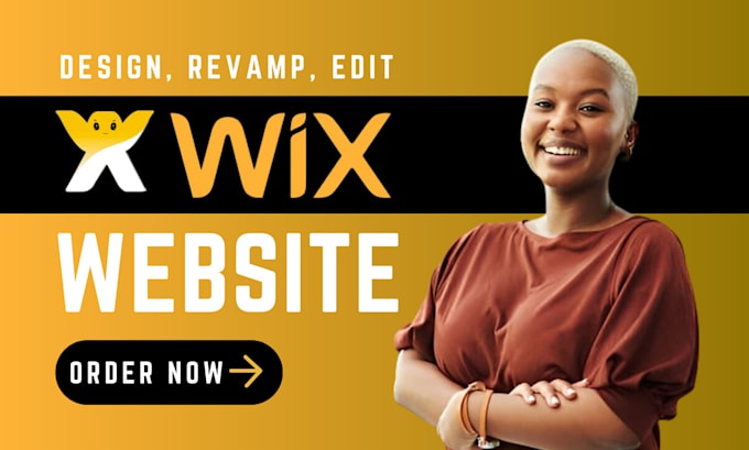 Gig Preview - Wix expert redesign wix site revamp edit wix ecommerce website clone wix site