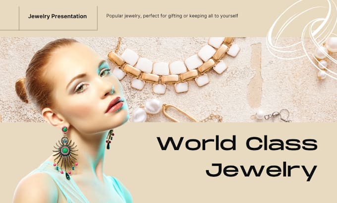 Gig Preview - Jewelry store shopify store dropshipping  jewelry website