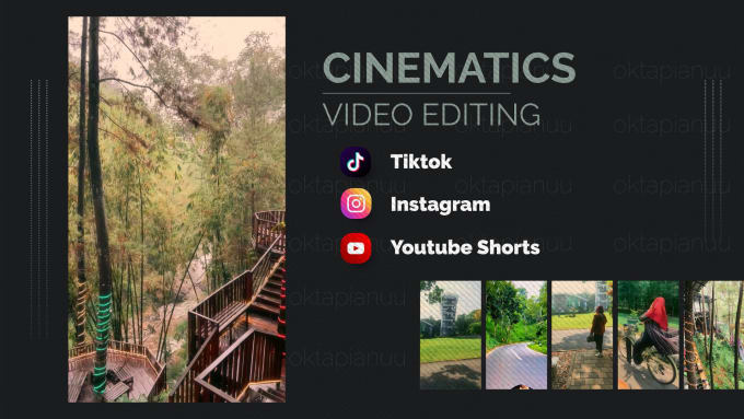 Gig Preview - Edit your tiktok, instagram, youtube short cinematics video