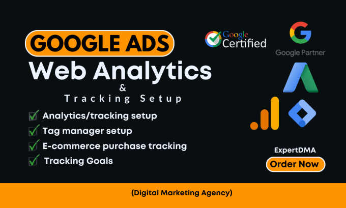 Gig Preview - Set up google analytics, capi, tag manager, fb pixel, conversion tracking