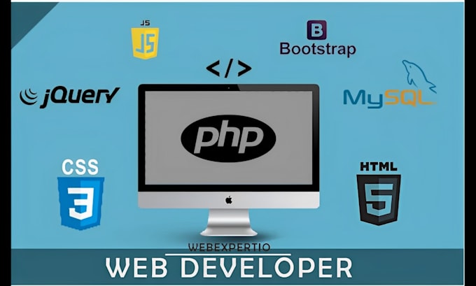 Gig Preview - Be your full stack web developer in PHP laravel, HTML, CSS