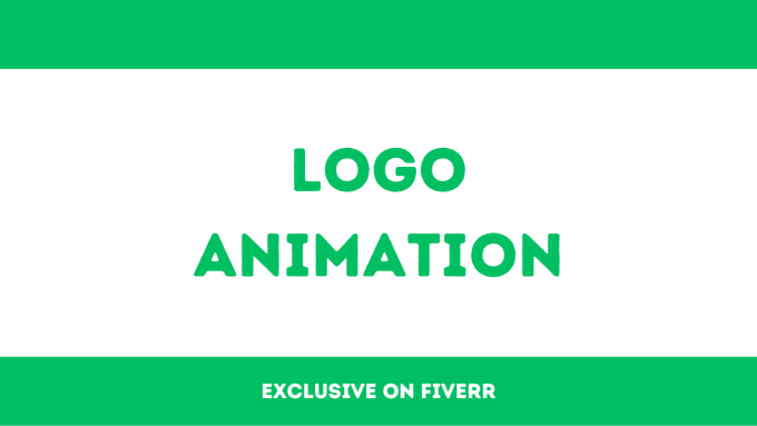 Gig Preview - Do custom reveal logo animation for you