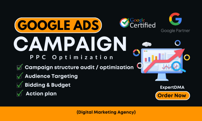 Gig Preview - Optimize google ads, adwords, PPC campaigns