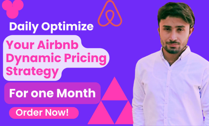 Gig Preview - Optimize your airbnb dynamic pricings daily for one month