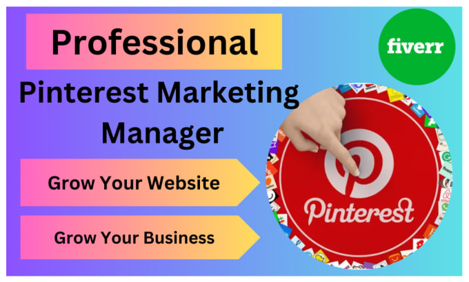 Gig Preview - Do pinterest marketing, create pins and board